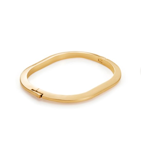 JENNY BIRD gold bangle bracelet - Picture 1 of 5